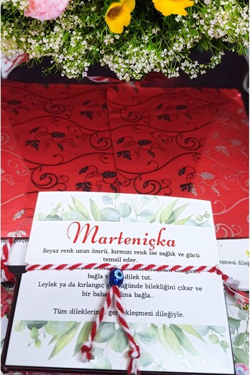 accessoriess Marteniçka Evil Eye Beaded Wishing and Luck Bracelet – Set of 5 Card Gift Packaged