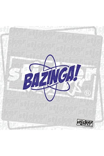 Sticker Works Autocolant Bazinga