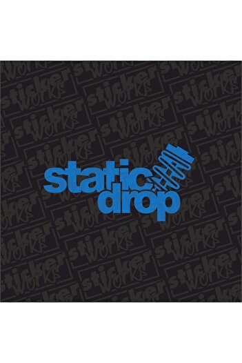 Sticker Works Autocolant Static Drop