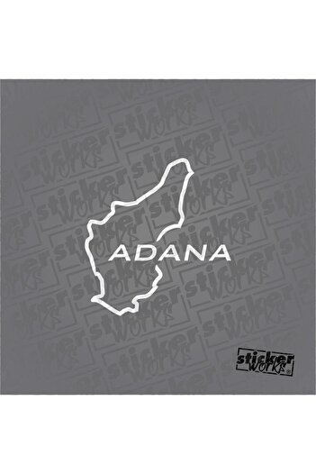 Sticker Works Autocolant Harta Adana