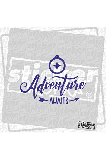 Sticker Works Aventura te așteaptă autocolant