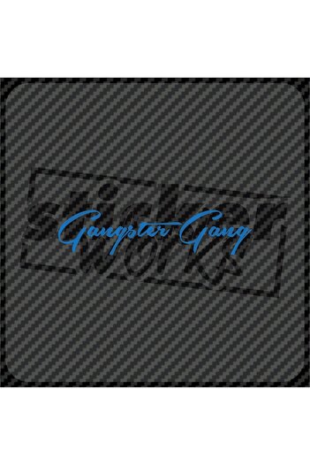 Sticker Works Autocolant Gangster Gang pentru parbriz