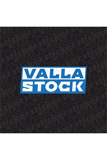 Sticker Works Autocolant de stoc Valla