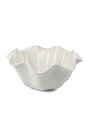 Mikasa Moor White Porcelain Bowl 37x15cm