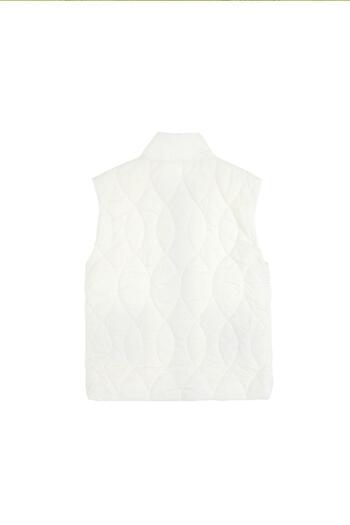 U.S. Polo Assn. Girl's Cream Vest G084Sz010.000. 2098654