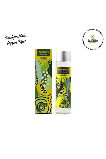 Bargello Limon Bahçesi 180 ml Cam Dökme Kapak Kolonya -bes