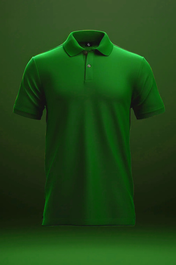 Astranova Cotton Regular Fit Buttoned Polo Neck t Shirt Men