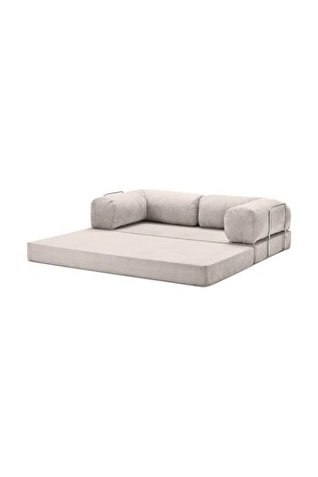 Minderim Eko Kanepe, Fitilli Kadife, Silinir, Yıkanır, Rebonded 50dns, 36h Cm, Çökmez! Dayanıklı, 90x180cm