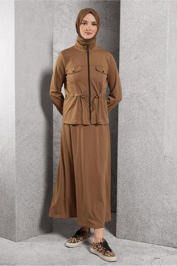 Alvina Skirted Tracksuit Set - 45097
