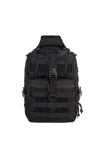Cantayurdu TK1002 Model Tactical Black Bodybag - 20LT Cross Strap
