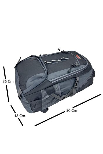 YOUNG 51504 Black Waterproof Mountaineer Backpack