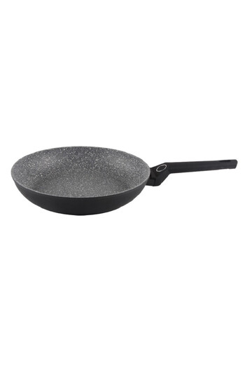 Zilan Zilan ZLN3284 aluminum frying pan, Granite interior, Induction compatible, Diameter 22 cm Soft touch handle