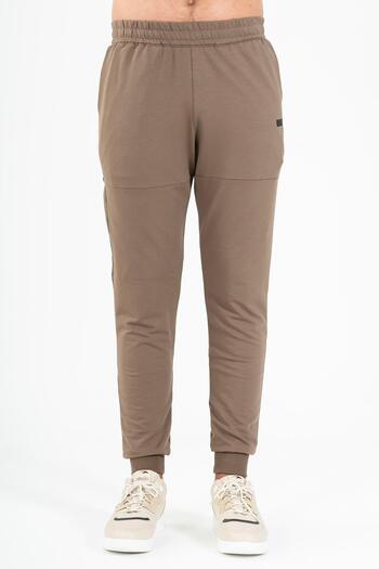 MARATON Regular Men's Ribbed Leg Cocoa Sweatpants 21716