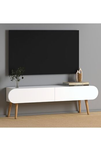 Monte Sehpa Lotus Tv Stand White