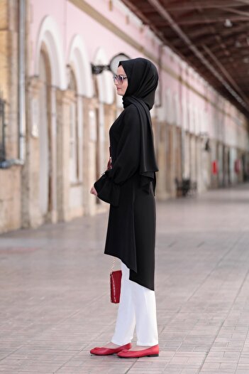 SUBU TASARIM Black Eflin Tunic Fvm202