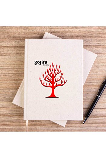 CrowsGate Gojira The Link Unlined Canvas Notebook