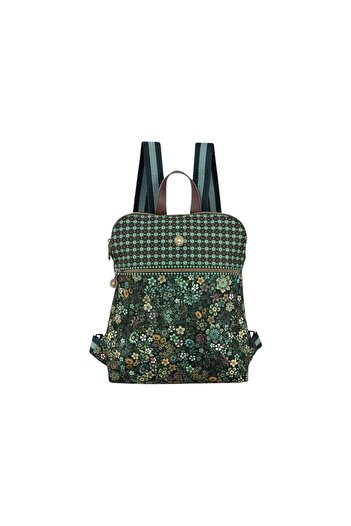 Pip Studio Finlee Women's Backpack, , Green, 28x11x36 Cm, Tutti I Fiori Collection