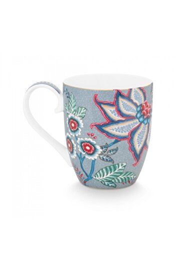 Pip Studio Cană Porțelan, , Xl 450ml, Colecția Flower Festival