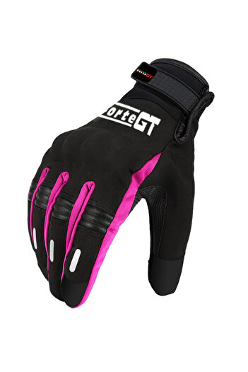 Forte GT 07 Softshell Purple Women's Motorcycle Gloves