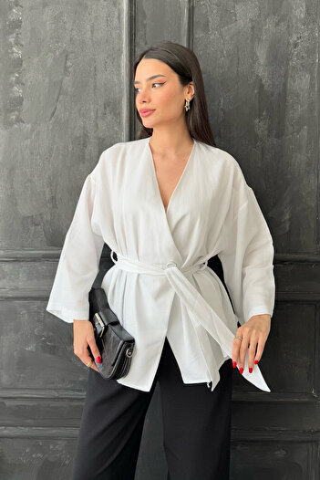 oshebu Women's Belted Kimono