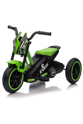 KidsCare Tricicleta cu pedale pentru copii G301 Kidscare, culoare verde, pentru 3-6 ani