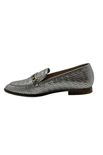 Poletto HAKİKİ DERİ ALTIN Loafer Düz 04 2016 80
