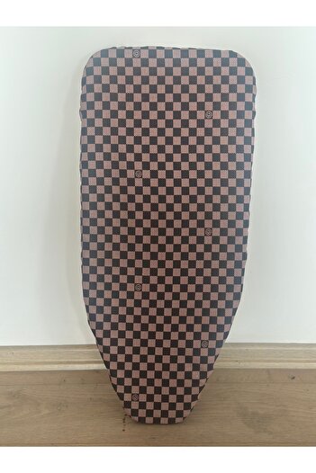 GERCELLA King Xxxsmall 85X43 cm Ironing Board Case Cover Cloth Brown Ironing Board Cover Home Supplies