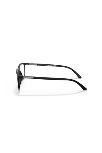 Emporio Armani Man Rectangle Sunglasses- Ea 4160 - Lense Size:55mm - Matte Black