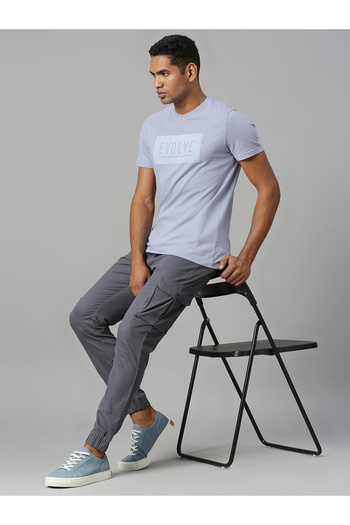 Dennis Lingo By Styli Tapered Fit Cotton Cargo Joggers
