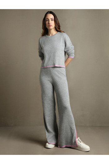Dennis Lingo By Styli Regular Fit Solid Full Sleeve  Co-ord