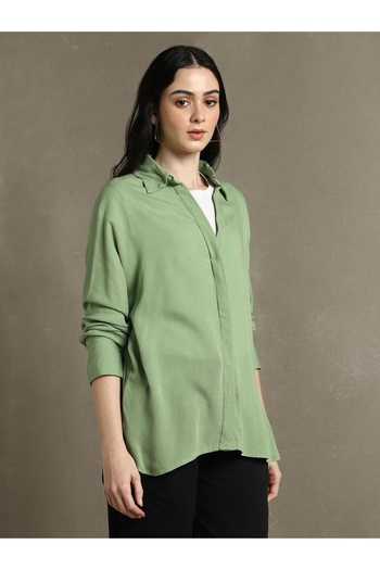 Dennis Lingo By Styli Long Sleeve Casual Oversized Shirt