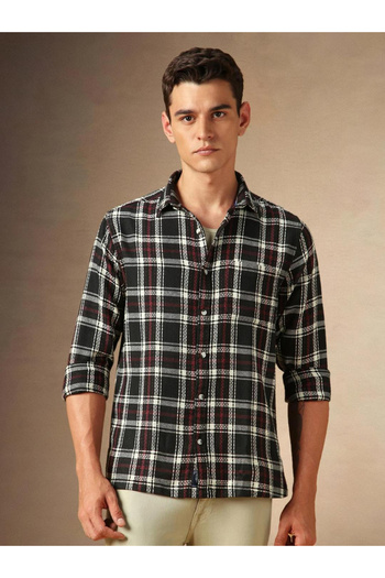 Dennis Lingo By Styli Check Long Sleeves Casual Shirt