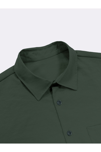 Take Two By Styli Solid Short Sleeve Shirt and Pants Co-Ords