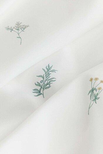 H&M Floral shower curtain