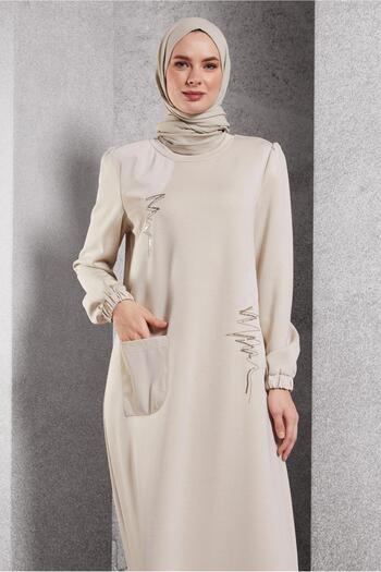 Alvina Pocket Detailed Dress 45196