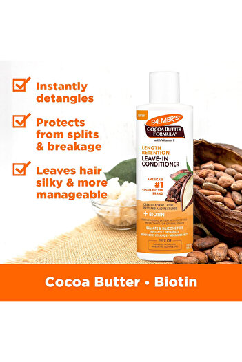 PALMER'S Palmers CocoaButter Formula Biotin LeaveIn Conditioner-250ml