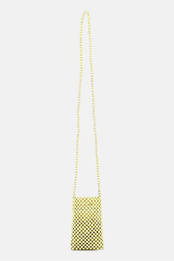Moda Luxe Women Miley Cell Phone Crossbody 17 H x 11 L x 1 W cm, Gold