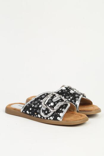 Pierre Cardin Silver Women's Slippers Pc-54774