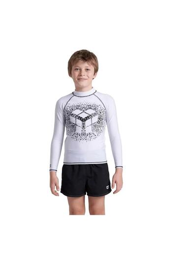 ARENA 006296155 Rash Vest L/S Graphic Boy's Swim T-Shirt