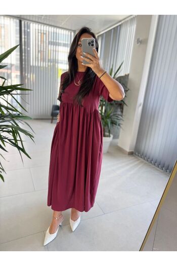caddstore Dr 8350 Bohemian Burgundy Dress
