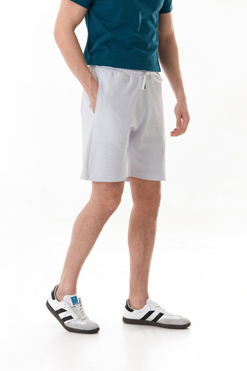Fulla Moda Шорти з вишитим поясом і кишенями
