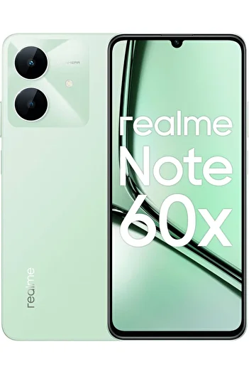 realme Note 60x 4G Dual SIM Wilderness Green 3GB RAM 64GB - UAE version