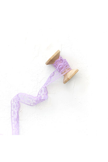 Bimotif Lace Ribbon 5 Meters, 2 Cm Lilac