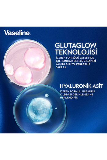 Vaseline Gluta-hya Serum Etkili Vücut Losyonu Sıkılaştırıcı 200 ml