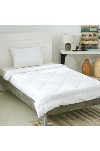 Home Box Ballina 2-Piece Solid Cotton Twin Comforter Set 160x220 cm