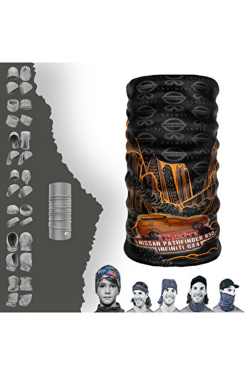 e-Taktik Κορδέλα μαλλιών Offroad Sporcu Buff Baf Bandana