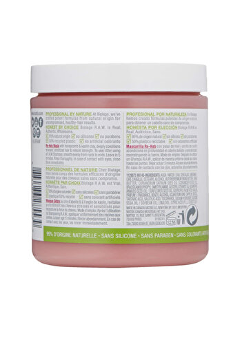 Matrix Biolage Biolage RAW Rehab Clay Mask, Silicone & Paraben Free for Damaged Hair 400ml