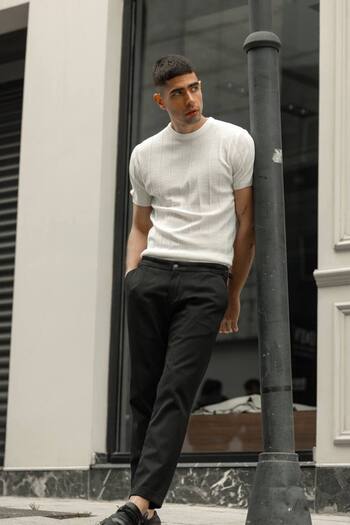 Sezon tekstil Unisex Crew Neck Oversize Tshirt