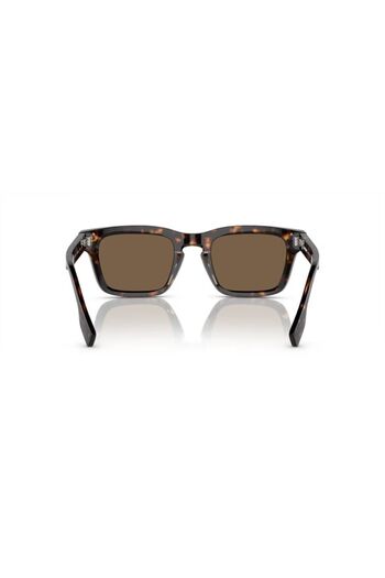 BURBERRY Man Rectangle Sunglasses- Be 4403 - Lense Size:51mm - Dark Havana