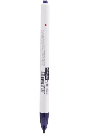 Zebra Clickart Knock Water-Based Marker Pen 10-Piece Pack, Blue/Black